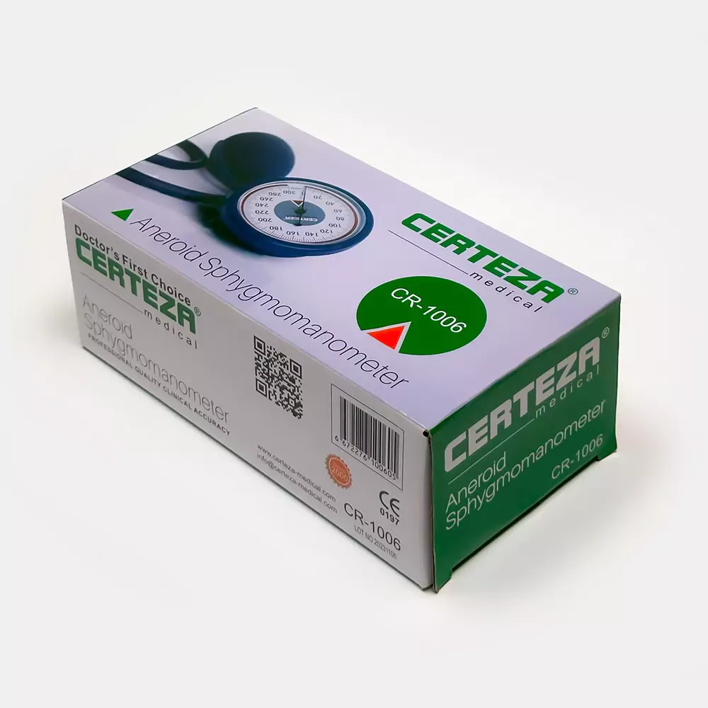 Certeza Aneroid Sphygmomanometer CR-1006 ( Palm type )